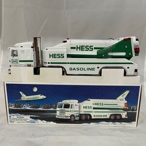 1999 Hess Toy Truck and Space Shuttle with Satellite